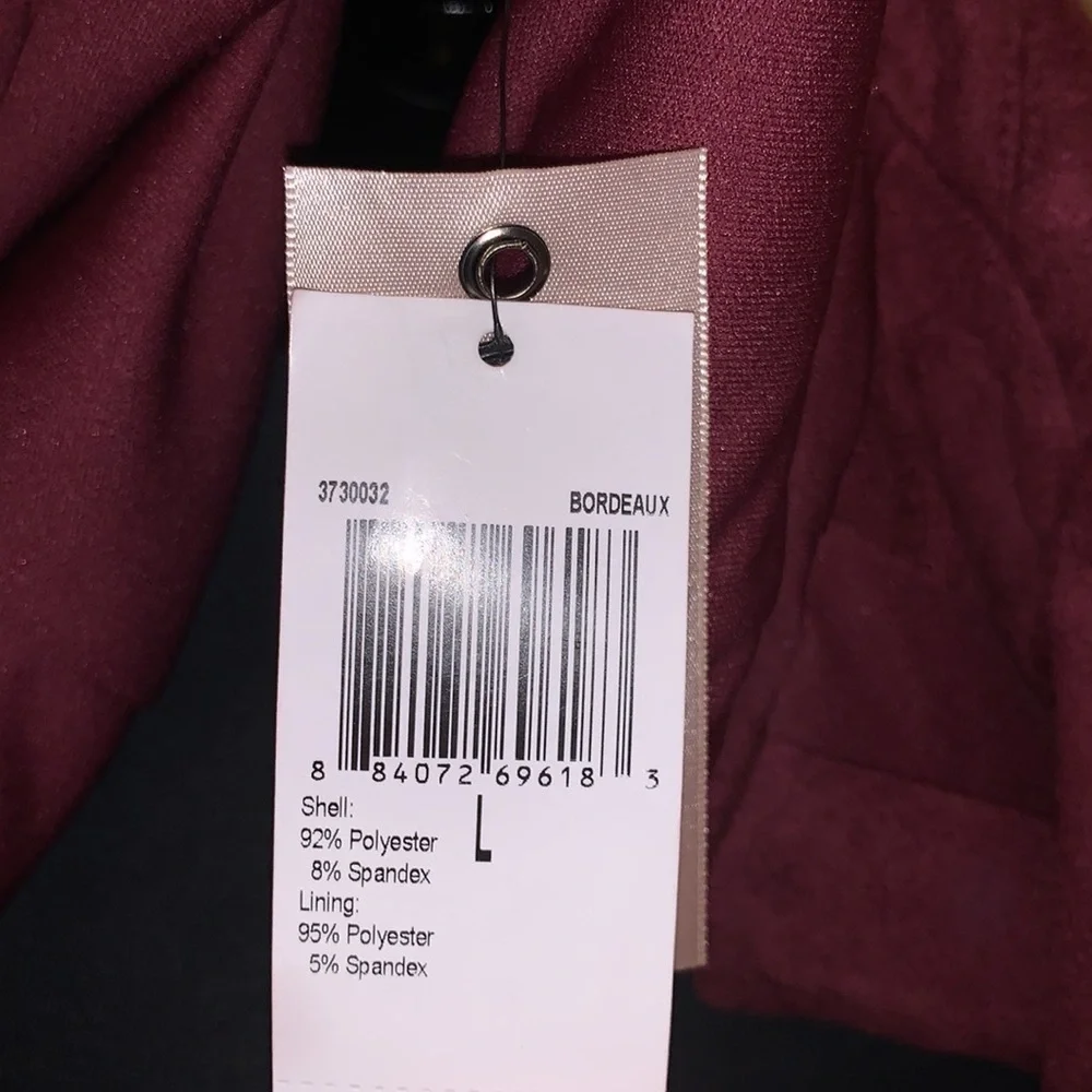 NWT Philosophy faux suede vest size - L - Picture 4 of 5